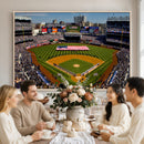 Yankee Stadium New York Wall Art Print | 3-Panel Canvas