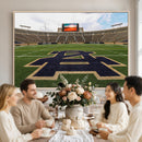 Notre Dame Stadium Giclee Canvas Print | Triptych Wall Art
