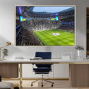 Tottenham Hotspur Stadium Canvas Print, Match Day Triple