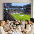 Tottenham Hotspur Stadium Canvas Print, Match Day Triple