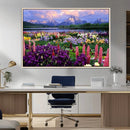Wildflower Canvas Print – Blooming Floral Meadows with