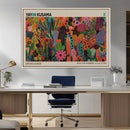 Framed Yayoi Kusama 1986 Wall Art Print – Japanese Wall Art