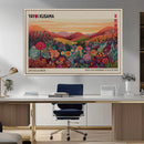 Framed Yayoi Kusama 1986 Wall Art Print – Japanese Wall Art