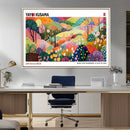 Framed Yayoi Kusama 1986 Wall Art Print – Japanese Wall Art
