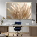Pampas Grass Canvas Wall Art - Elegant Neutral Decor for by MyGreatCanvas | Canvas Wall Art Prints | Photo Prints & Wall Decor