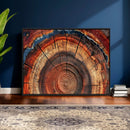 Abstract Tree Ring Art, Colorful Tree Ring Wall Decor, by MyGreatCanvas | Canvas Wall Art Prints | Photo Prints & Wall Decor