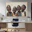 Shai Yossef Print - Joyful Childhood Canvas Wall Art -