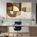 Wabi Sabi Geometric Wall Art | Abstract Modern Minimalist