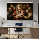 Religious Canvas Wall Art Print - Madonna and Child with by MyGreatCanvas | Canvas Wall Art Prints | Photo Prints & Wall Decor