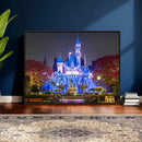 Disney Castle Wall Art Canvas Print – Magical Fairytale