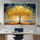 Golden Autumn Tree Wall Art – Framed Fall Leaves Canvas by MyGreatCanvas | Canvas Wall Art Prints | Photo Prints & Wall Decor