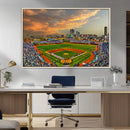 Chicago Wrigley Field Wall Art Canvas Print – Iconic