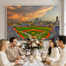 Chicago Wrigley Field Wall Art Canvas Print – Iconic