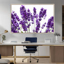 Lavender Flower Wall Art Canvas Print by MyGreatCanvas | Canvas Wall Art Prints | Photo Prints & Wall Decor