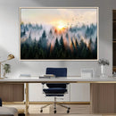 Abstract Forest Wall Art - Serene Nature Canvas Print with by MyGreatCanvas | Canvas Wall Art Prints | Photo Prints & Wall Decor