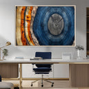 Abstract Tree Rings Wall Art Canvas Print – Modern Wood by MyGreatCanvas | Canvas Wall Art Prints | Photo Prints & Wall Decor