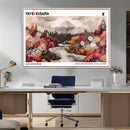 Yayoi Kusama Wall Art Canvas Print – Framed Large Abstract