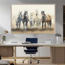 Wild Horses Wall Art Canvas Print, Framed Running Horses Art by MyGreatCanvas | Canvas Wall Art Prints | Photo Prints & Wall Decor