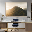 Mountain Wall Art – Framed Sunset Landscape Canvas Artwork, by MyGreatCanvas | Canvas Wall Art Prints | Photo Prints & Wall Decor