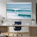Ocean Swell Wall Art Canvas Print – Framed Surf Waves Scene by MyGreatCanvas | Canvas Wall Art Prints | Photo Prints & Wall Decor