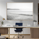 Black and White Seascape Wall Art Canvas Print – Framed by MyGreatCanvas | Canvas Wall Art Prints | Photo Prints & Wall Decor