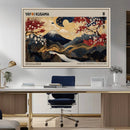 Modern Japanese Wall Art Canvas Print – Framed Abstract by MyGreatCanvas | Canvas Wall Art Prints | Photo Prints & Wall Decor