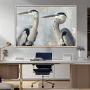 Bird Canvas Decor Wall Art Canvas Print – Framed Coastal