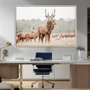 Rustic Nature Wall Art Canvas Print – Stag Woodland Framed by MyGreatCanvas | Canvas Wall Art Prints | Photo Prints & Wall Decor