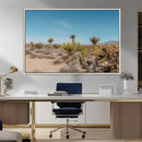 Joshua Tree Wall Art Canvas Print – Framed Desert Landscape