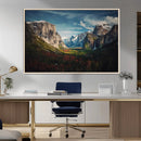 Yosemite National Park Wall Art Canvas Print – Framed