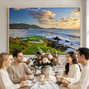 Pebble Beach Golf Links Wall Art Canvas Print – Iconic