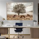 Texas Longhorn Cattle Wall Art, Rustic Western Ranch Canvas by MyGreatCanvas | Canvas Wall Art Prints | Photo Prints & Wall Decor