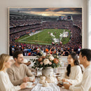 Chicago Bears Soldiers Field Wall Art Canvas Print – Framed