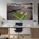Chicago Bears Soldiers Field Wall Art Canvas Print – Framed