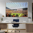 Cleveland Browns Stadium Wall Art Canvas Print – Framed NFL