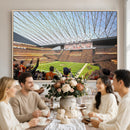 Cleveland Browns Stadium Wall Art Canvas Print – Framed NFL