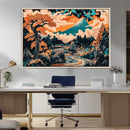 Japanese Landscape Wall Art Canvas Print – Mount Fuji by MyGreatCanvas | Canvas Wall Art Prints | Photo Prints & Wall Decor