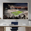Epic Night Football Stadium Wall Art Canvas Print, Fireworks by MyGreatCanvas | Canvas Wall Art Prints | Photo Prints & Wall Decor