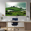 Coastal Golf Course Wall Art Canvas Print – Scenic Green by MyGreatCanvas | Canvas Wall Art Prints | Photo Prints & Wall Decor