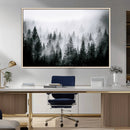 Foggy Pine Forest Canvas Wall Art by MyGreatCanvas | Canvas Wall Art Prints | Photo Prints & Wall Decor