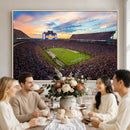 Jordan-Hare Stadium Wall Art Canvas Print, Football Stadium