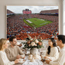 Jordan-Hare Stadium Wall Art Canvas Print, College Sports