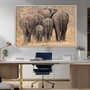Wild Elephant Wall Art Canvas Print by MyGreatCanvas | Canvas Wall Art Prints | Photo Prints & Wall Decor