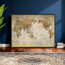 World Map Canvas Print – Detailed Map of the World Wall Art by MyGreatCanvas | Canvas Wall Art Prints | Photo Prints & Wall Decor