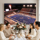 Boise State Stadium Large Wall Art Canvas Print for Living