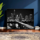 Austin Skyline Wall Art Canvas Print, Austin Downtown Night by MyGreatCanvas | Canvas Wall Art Prints | Photo Prints & Wall Decor