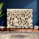 American Elk Wall Art Canvas Print - Abstract Deer Animal by MyGreatCanvas | Canvas Wall Art Prints | Photo Prints & Wall Decor