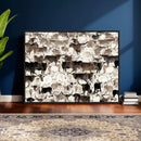 Abstract Texas Longhorn Print - Longhorn Herd Print for by MyGreatCanvas | Canvas Wall Art Prints | Photo Prints & Wall Decor