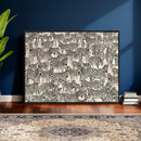 Abstract Zebra Wall Art Canvas Print for Farmhouse Decor by MyGreatCanvas | Canvas Wall Art Prints | Photo Prints & Wall Decor