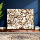 Farmhouse Bighorn Sheep Wall Art Canvas Print - Abstract by MyGreatCanvas | Canvas Wall Art Prints | Photo Prints & Wall Decor